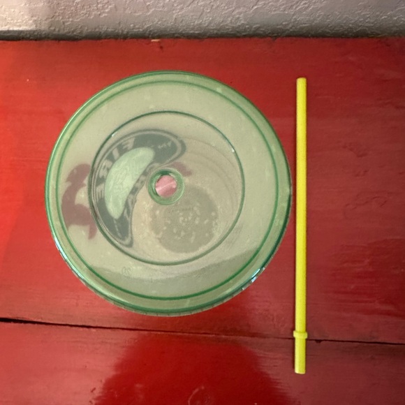 NEW. Starbucks Plastic  Cup with decal “FIRE IN THE CHAT”” Free Shipping! - Picture 7 of 10